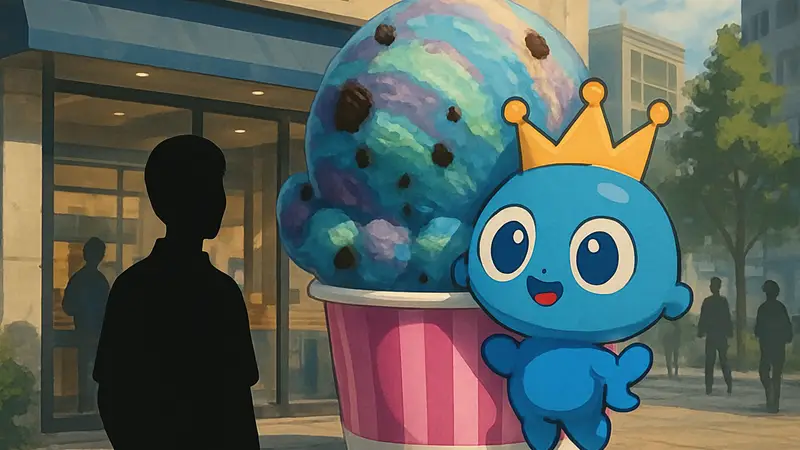 Мороженое Super Mario Galaxy от Baskin-Robbins в Японии