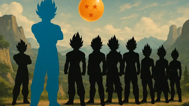 Рейтинг сильнейших Сайянов из вселенной Dragon Ball, включая Гоку и Веджету.