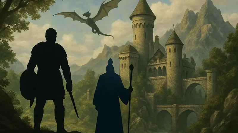 Обложка нового фэнтези-романа Dragonlance War Wizard с Гумой и Магиусом