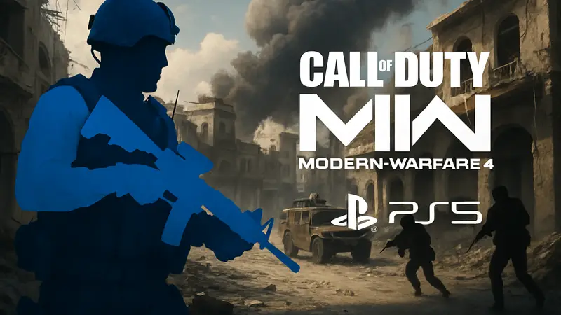 Кадр из Call of Duty: Modern Warfare 4, анонс бета-тестирования на PlayStation 5, дата старта.