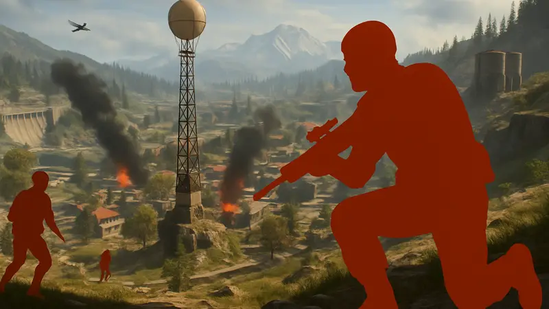 Игровой скриншот Call of Duty Warzone, режим Black Ops Royale