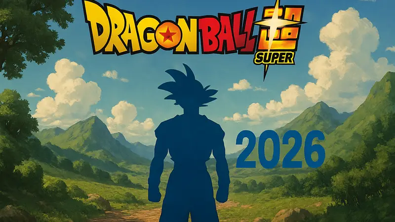 Обложка манги Dragon Ball Super с Гоку, символизирующая возвращение серии в 2026 году.