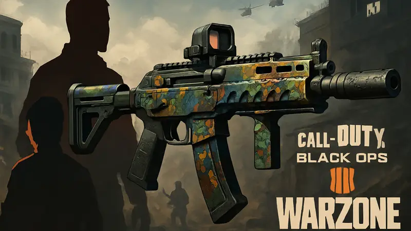 Игровое оружие GDL Havoc с разблокированными камуфляжами в Call of Duty Black Ops 7 Warzone.