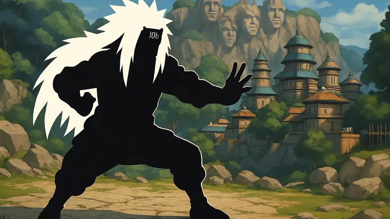 Джирайя в Режиме Отшельника, демонстрирующий свои способности в игре Naruto.