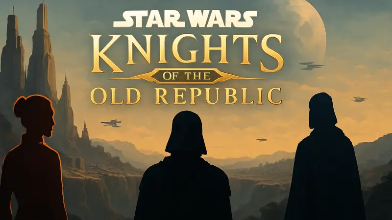 Логотип ремейка Star Wars: Knights of the Old Republic, анонс.