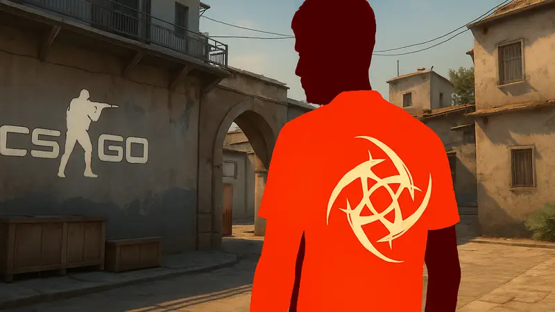 Игрок NIP cairne, рифлер Counter-Strike 2, после отправки в запас командой Ninjas in Pyjamas.