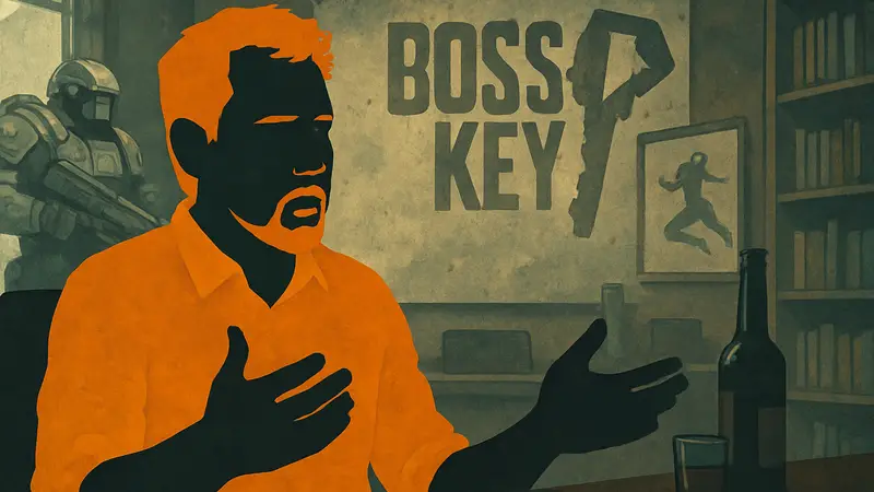 Портрет Клиффа Блежински, основателя Boss Key Productions, обсуждающего причины провала студии.