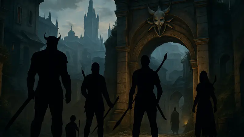 Скриншот из Baldur's Gate 3 с героями в Акте 3, выполняющими квесты