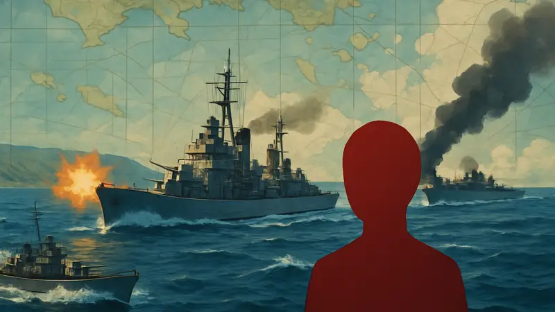 Морская стратегия Sea Power, демонстрирующая корабли в сражении на фоне карты, символизирующая новую кампанию.