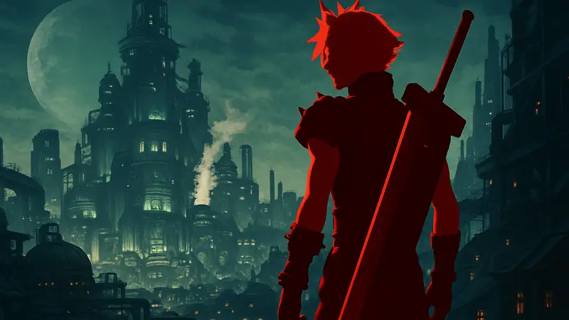 Клауд Страйф из Final Fantasy 7 Remake Part 3