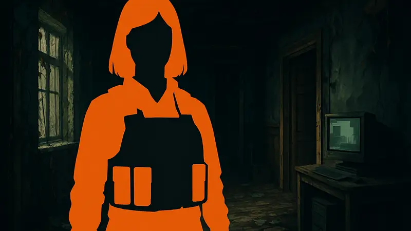 Мемный персонаж Грейс из Resident Evil Requiem.