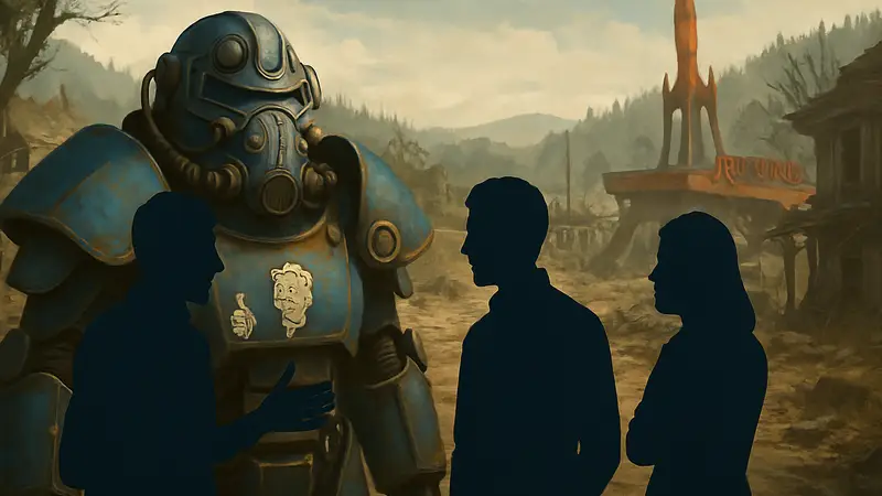 Игроки Fallout 76 обсуждают баг с Атомами на фоне постъядерного мира игры.