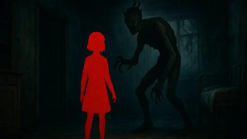 Скриншот из игры Reanimal, впечатлившей композитора Silent Hill, темный хоррор
