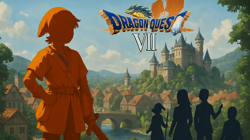 Изображение Dragon Quest 7 Reimagined, анонс обновления для игры в апреле 2026 года.