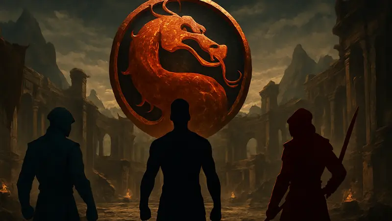 Постер фильма Mortal Kombat 2 с логотипом HBO Max и указанием даты стримингового релиза.