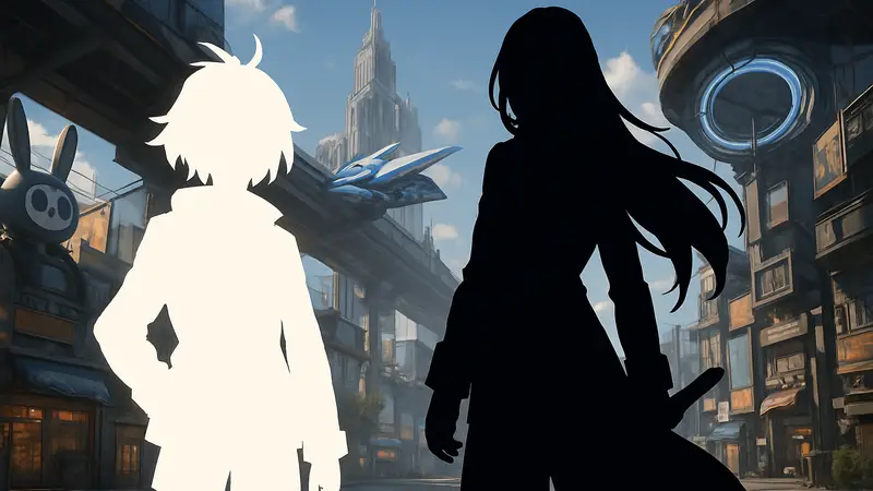 Арт кроссовера Zenless Zone Zero и Honkai: Star Rail от HoYoverse, анонсированный для PS5.