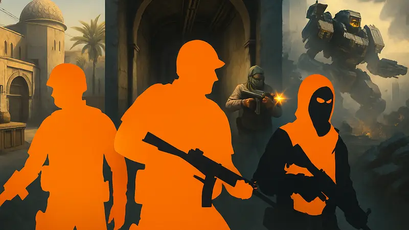 Графика с лучшими бесплатными шутерами от первого лица, рейтинг FPS-игр от Game Rant
