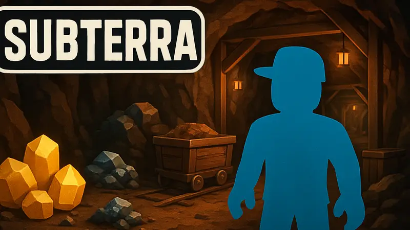 Коды Subterra для Roblox, скриншот игры Subterra, бесплатные предметы и бонусы