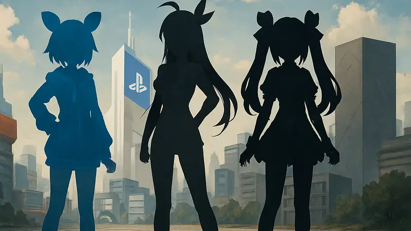 Арт с персонажами из Neptunia Unlimited, олицетворяющими консоли Switch 2, PS5 и Xbox Series X.