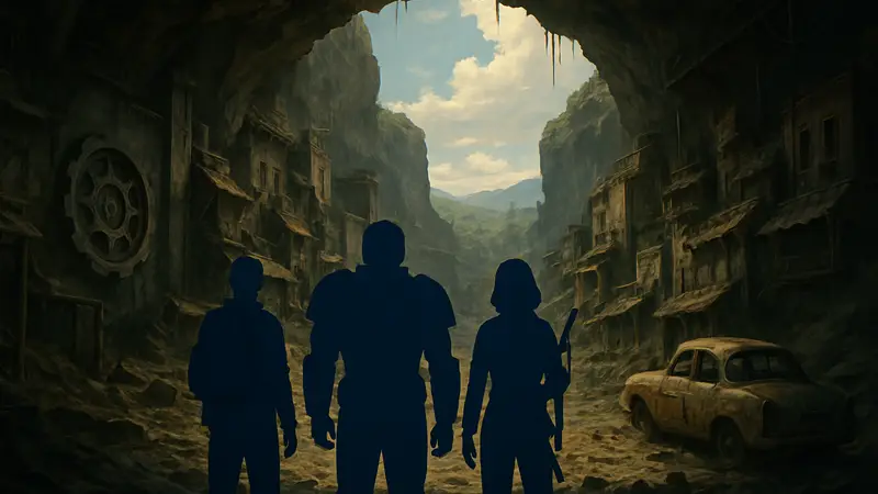 Кадр из сериала Fallout, намекающий на новую локацию в третьем сезоне
