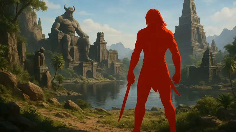 Игровой мир Conan Exiles после обновления на Unreal Engine 5 с улучшенной графикой