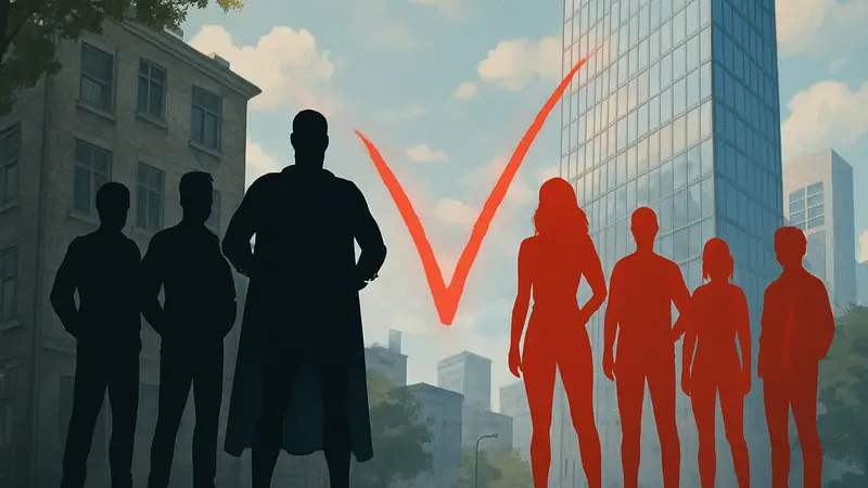 Изображение с персонажами из сериалов «Пацаны» и Gen V, символизирующее их связь.