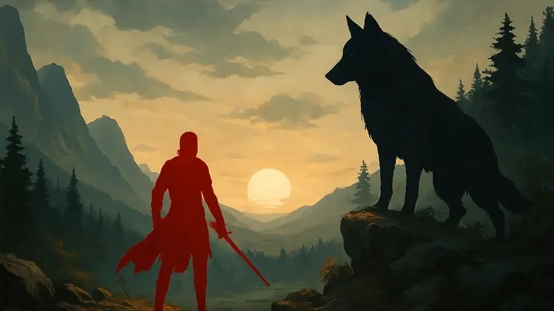 Логотип или арт The Blood of Dawnwalker от Rebel Wolves