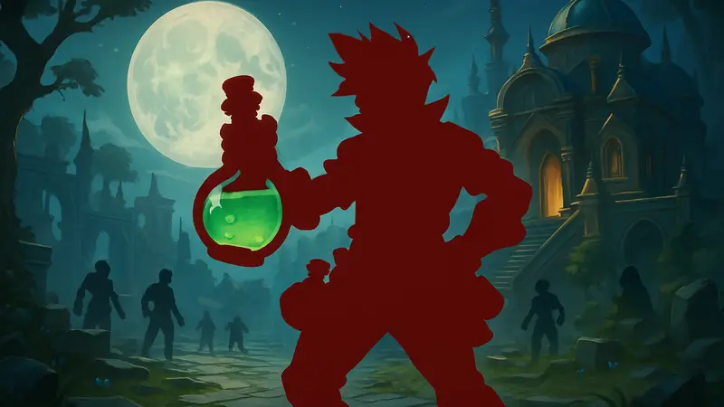 Скриншот из игры Torchlight Infinite с новым героем сезона «Лунария».