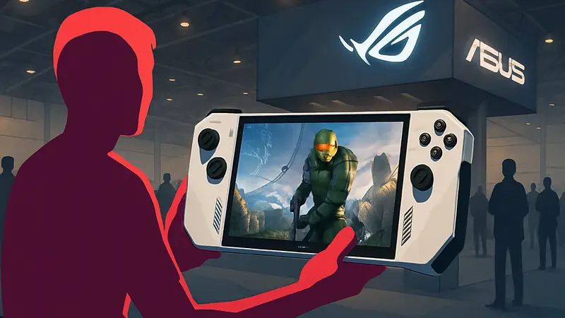 Портативная консоль ROG Xbox Ally X20 с OLED-экраном