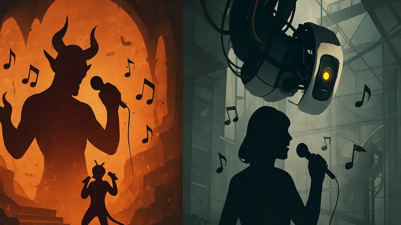 Культовые игровые злодеи, поющие песни, включая GLaDOS и Дьявола
