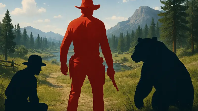 Скриншот Red Dead Redemption 2 с новыми случайными событиями мода Random Events