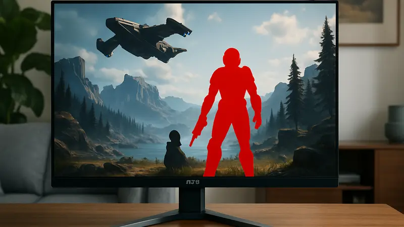 Изображение 32-дюймового 4K OLED игрового монитора AOC Agon Pro AG326UZD2