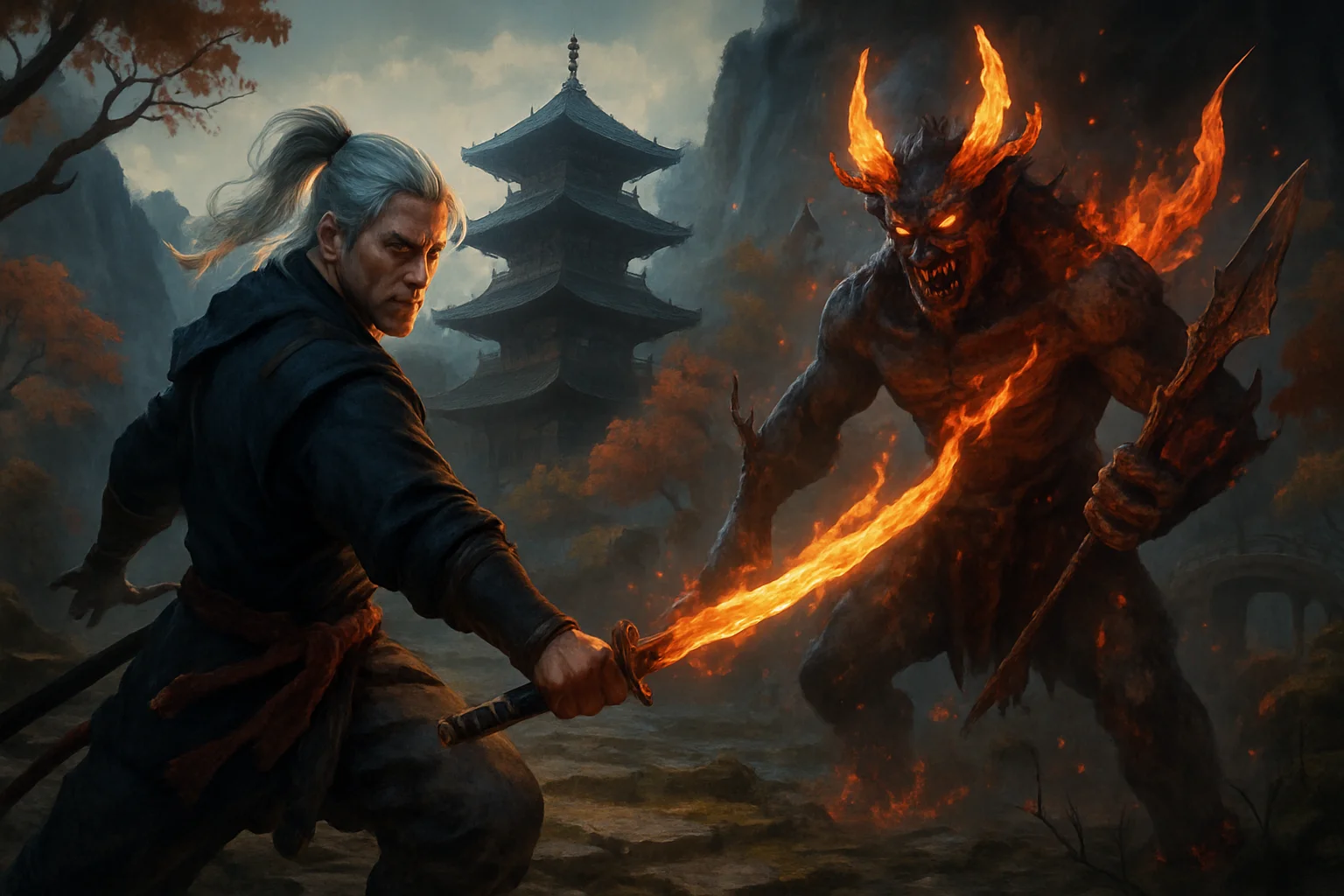 Кадры игрового процесса Nioh 3 с демонстрацией боев и локаций
