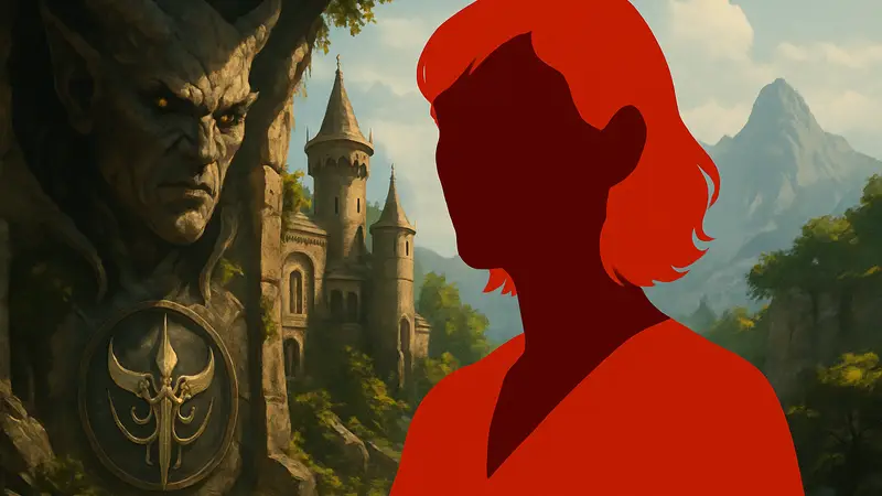 Портрет Саманты Беарт, актрисы озвучивания Карлах из Baldur's Gate 3