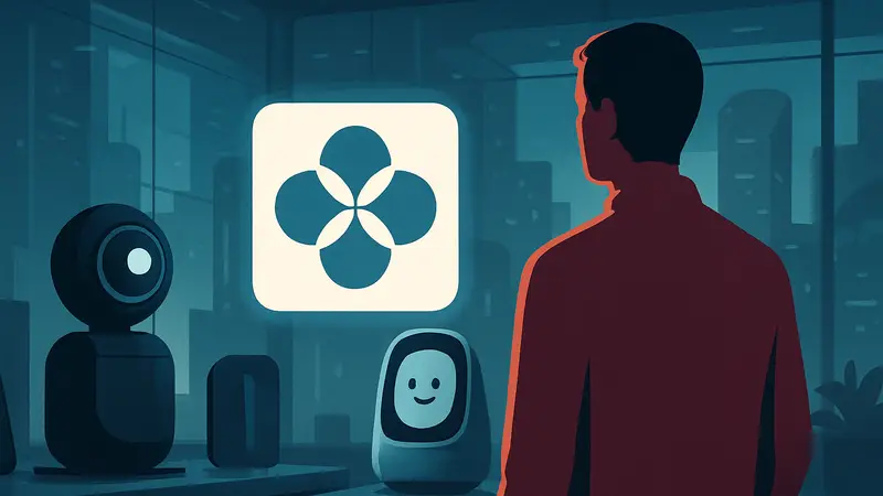 Логотип Project Solara от Microsoft на фоне футуристичных ИИ-гаджетов.