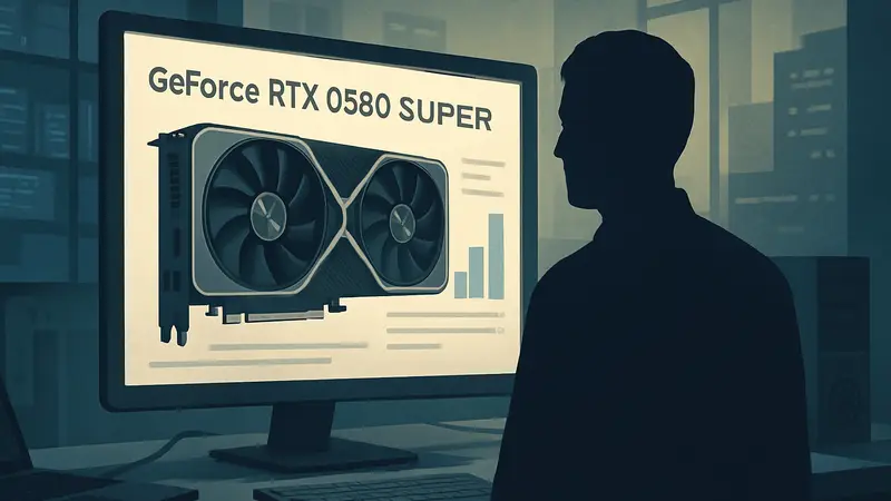 Утечка GeForce RTX 5080 SUPER: предполагаемые характеристики и энергопотребление новой видеокарты NVIDIA