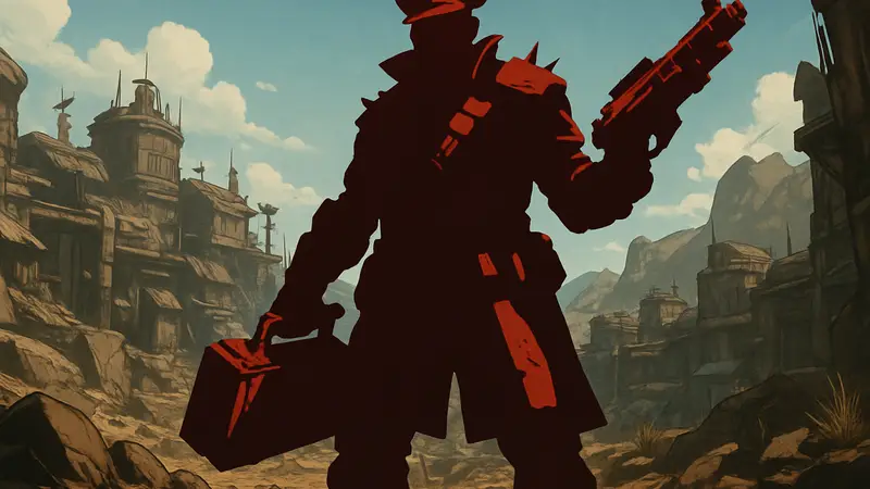 Босс Капитан Уиллис в Borderlands 4 с легендарным оружием и снаряжением