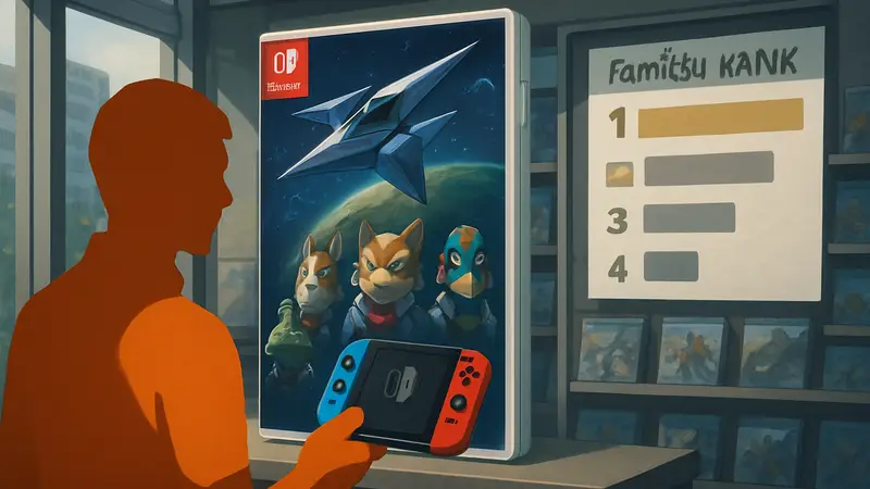 Игра Star Fox для Nintendo Switch 2 на первом месте чарта продаж Famitsu в Японии