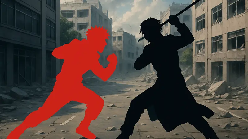 Jujutsu Kaisen Итадори против Хигурумы: напряженная битва в аниме