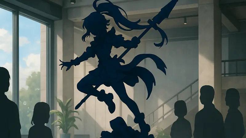 Неофициальная 45-сантиметровая статуя Цзинь Си из игры Wuthering Waves