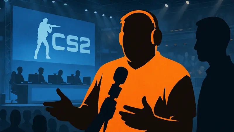 Boombl4 на турнире по CS2 дает интервью, говорит о команде и адаптации