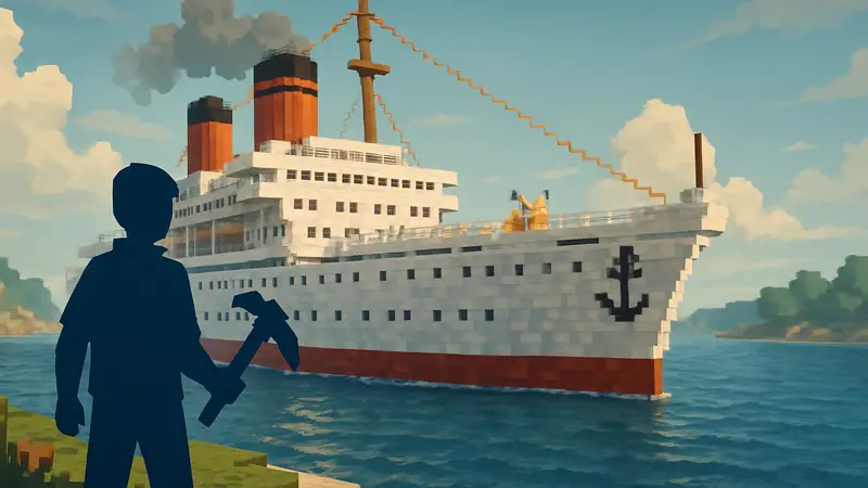 Игрок Pokopia восстанавливает S.S. Anne из Pokémon, круизный лайнер в игре