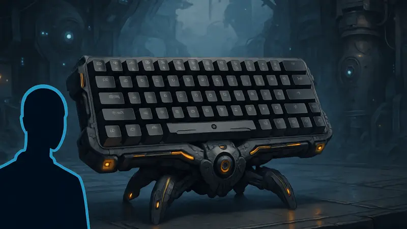 Игровая клавиатура Gravastar Mercury V60 Pro с футуристичным дизайном