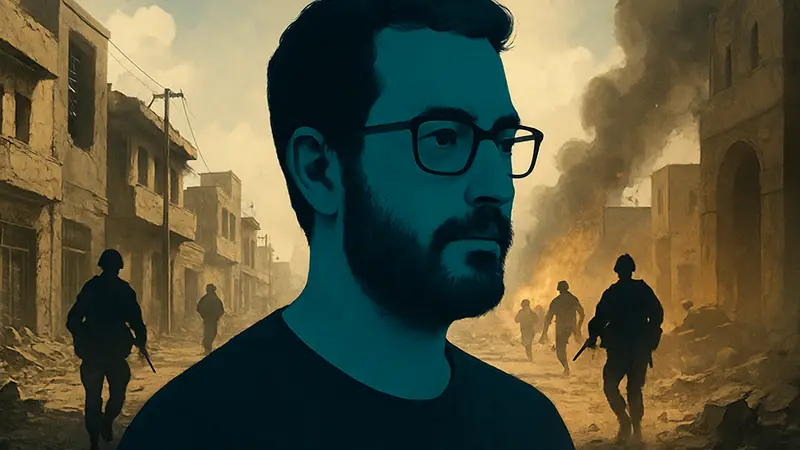 Портрет Джереми Фокомпре, разработчика игр Insurgency и Six Days in Fallujah