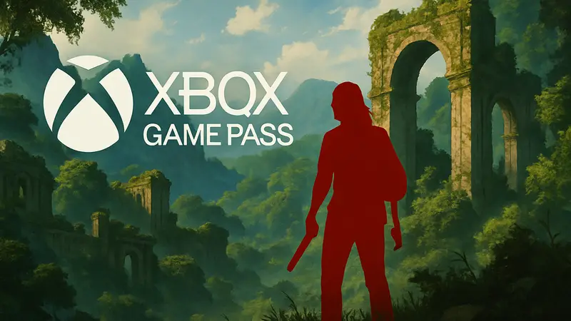 Логотип Xbox Game Pass с изображением новой игры, анонсированной на март 2026 года