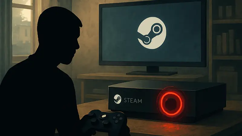 Игровая консоль Steam Machine и геймпад, вызывает ассоциации с проблемами Xbox 360.