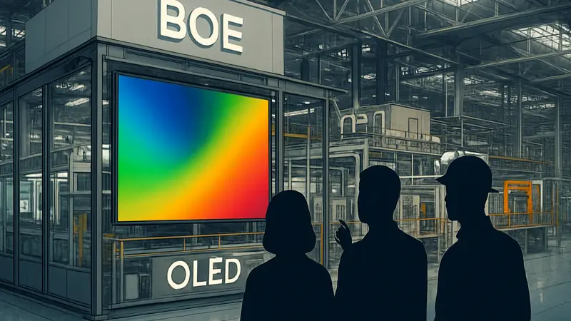 Завод BOE по производству OLED-панелей стоимостью 9 миллиардов долларов