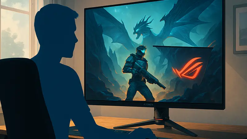 Игровой монитор Asus ROG Strix XG32UQWMS с 4K OLED-дисплеем и тонкой рамкой