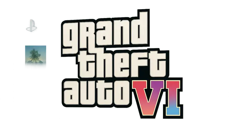 Логотип Grand Theft Auto 6 на фоне предзаказов PlayStation Store