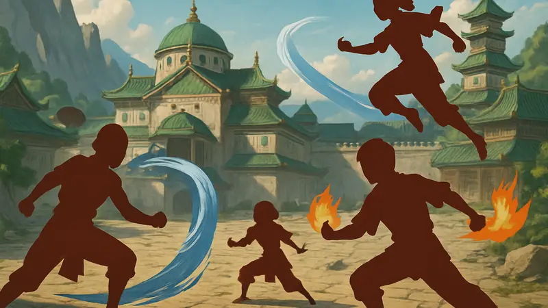 Герои Аватара сражаются в файтинге Avatar Legends